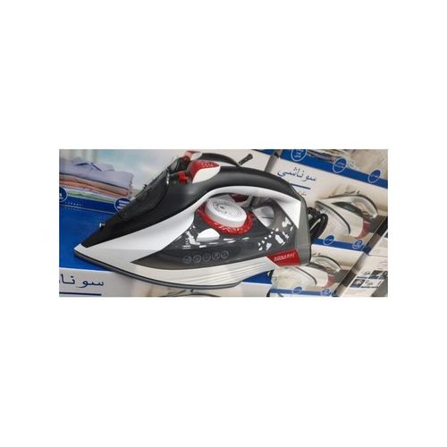 Sonashi Fer A Repasser Avapeur Avec Plaque Céramique 2200 Watt SI-5085C – Image 3