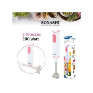 Sonashi Bras Mixeur en acier inoxydable 200W SHB-182