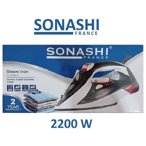Sonashi Fer A Repasser Avapeur Avec Plaque Céramique 2200 Watt SI-5084