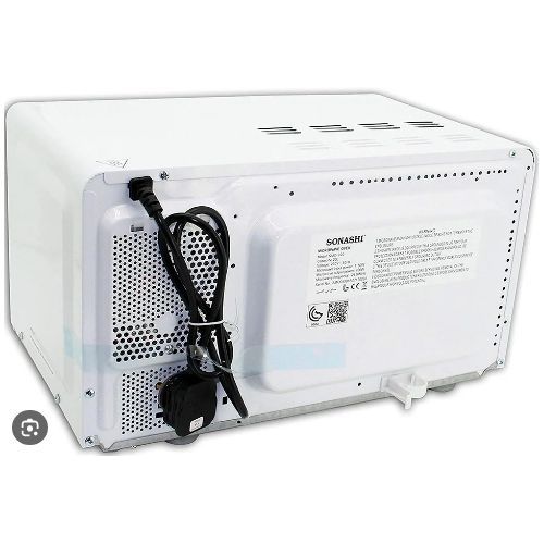 Sonashi Micro Onde Smo-922- Porte A Bouton 700 W- 20 L - Blanc – Image 4
