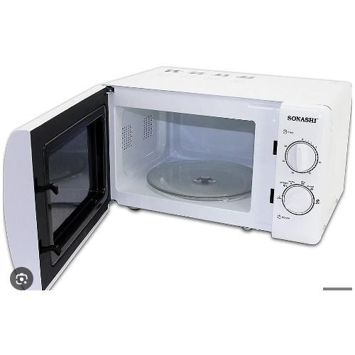 Sonashi Micro Onde Smo-922- Porte A Bouton 700 W- 20 L - Blanc – Image 6