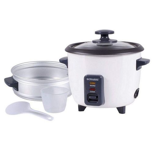 Sonashi Cuiseur A Vapeur & Rizière 2 En 1 Avec Arrêt Automatique De La Vapeur 1,8 L – Image 3