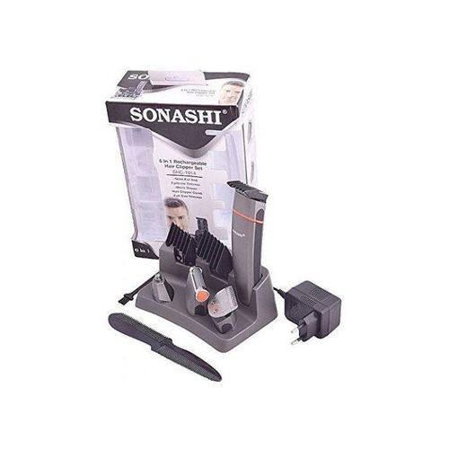 Sonashi Tondeuse à Cheveux Rechargeable Sans Fil 7 En 1 Charge USB – Image 4
