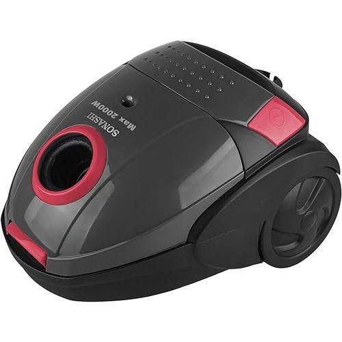 Sonashi Aspirateur filaire Vacuum Clear -1,5 L 2000 W -SVc -9031 Gris-rouge – Image 3