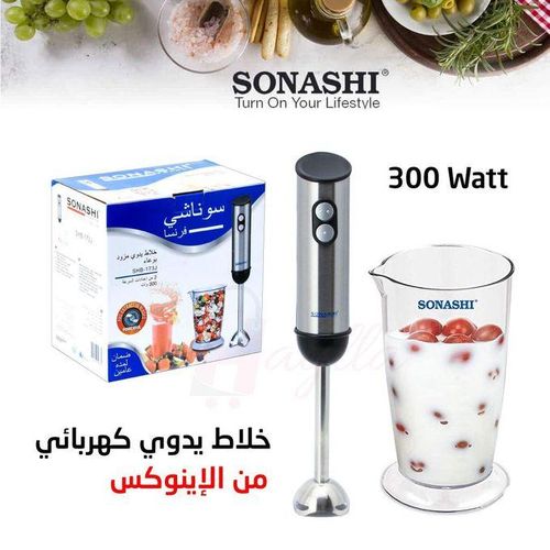 Sonashi Bras Mixeur 2 Vitesses Avec Bol 1100mL 300W SHB-173J