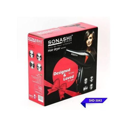 Sonashi Séchoir Sèche Cheveux 2 Vitesses- 2000 NOIR – Image 3