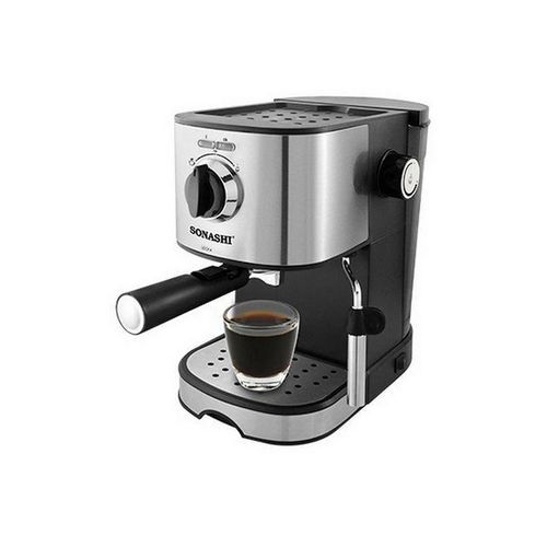 Sonashi Cafetière Expresso Tout En Un Scm-4963- 850 W- 15 Bars, Capacité 1 L – Image 2