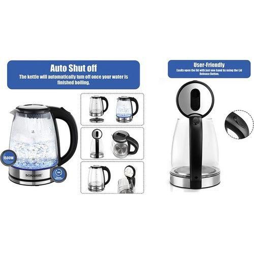 Sonashi Bouilloire En Verre De 1,8 Litre – Image 3