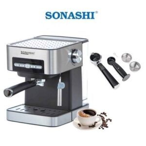 Sonashi Cafetière Expresso 1.6L 15 Bars SCM-4968