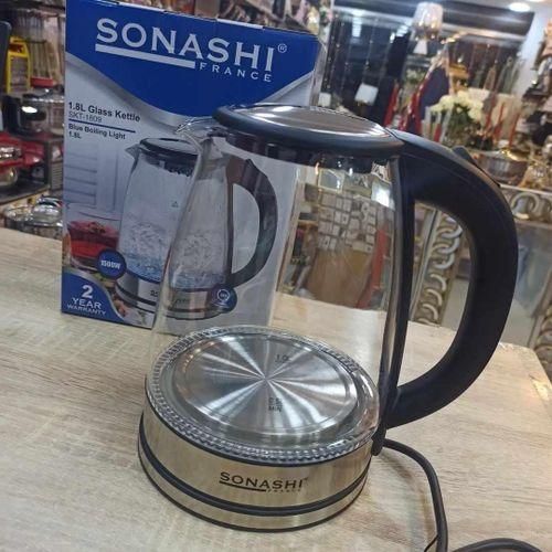 Sonashi Bouilloire Electrique En Verre 1.8L 1500W – Image 7