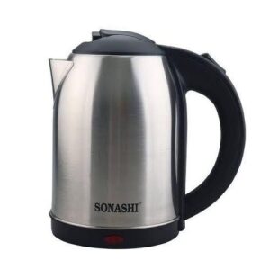 Sonashi Bouilloire Sans Fil En Acier Inoxydable 1,8 L 1500 W