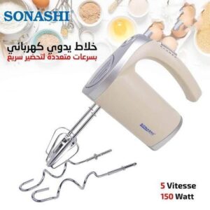 Sonashi Batteur à Main 150W 5 vitesses