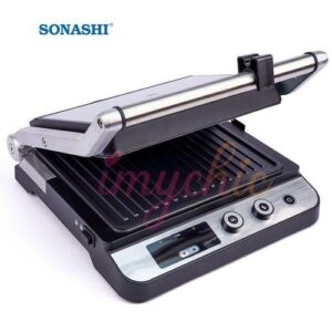 Sonashi Grill Panineuse SGT-860N - 2000 W - Gris