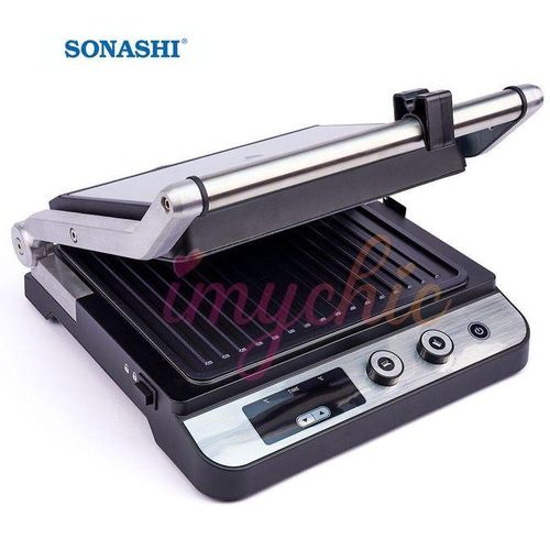 Sonashi Grill Panineuse SGT-860N - 2000 W - Gris