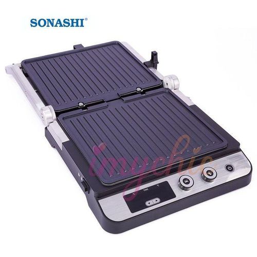 Sonashi Grill Panineuse SGT-860N - 2000 W - Gris – Image 4