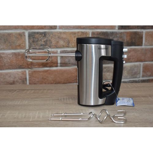 Sonashi BATTEUR 300W en inox avec 6 vitesses smx-126N
