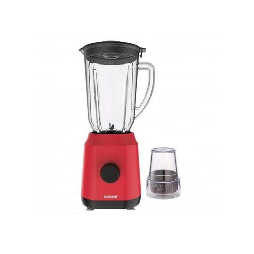 Sonashi Blender 1,8 Litres + Moulin A Café - 2 En 1 - Rouge SB-154N – Image 3