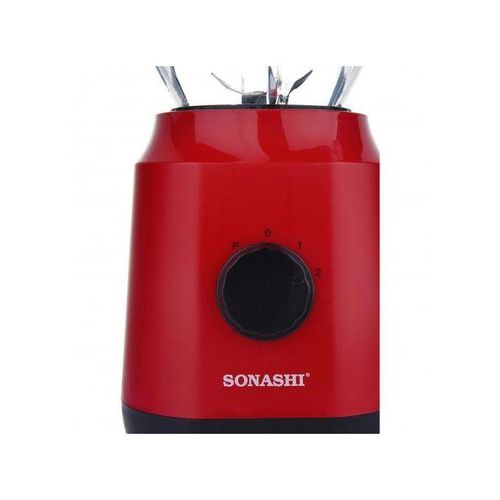 Sonashi Blender 1,8 Litres + Moulin A Café - 2 En 1 - Rouge SB-154N – Image 5