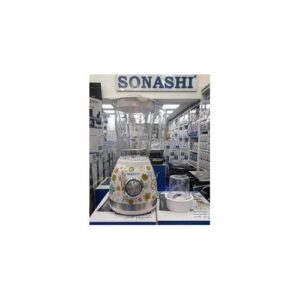 Sonashi Blender 1,5 Litres + Moulin A Café - 2 En 1 - SB-202