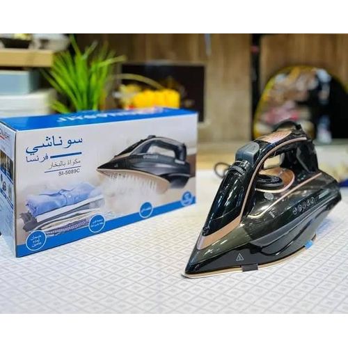 Sonashi OFer à repasser à vapeur semelle céramique- 2200 WATT SI-5089C – Image 2
