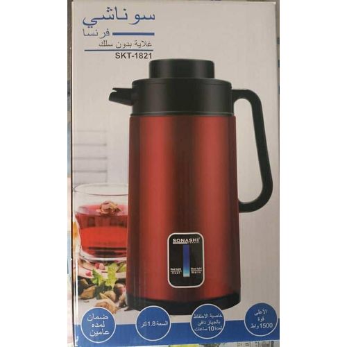 Sonashi Bouilloire Sans fil De 1,8 Litre 1500 W SKT-1821 – Image 2