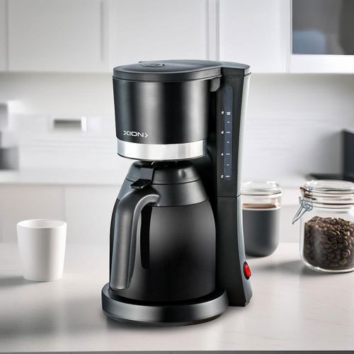 Sonashi Machine à café électrique goutte à goutte Machine à café domestique 6 tasses Théière Cafetière à lait pour cadeau SMC-4988 – Image 2