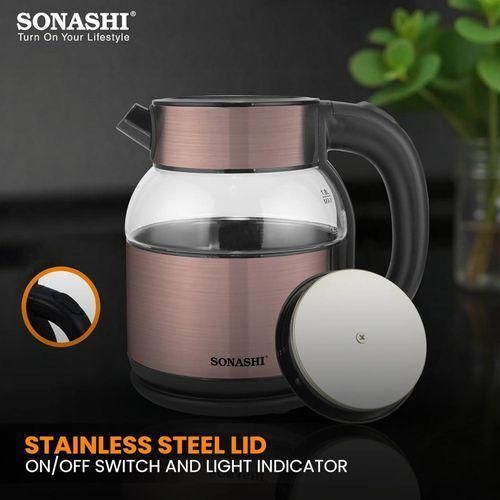 Sonashi Bouilloire SKT-1812 Puissance 1500W 1.8L Votre Eau Prête en Un Éclair. – Image 4