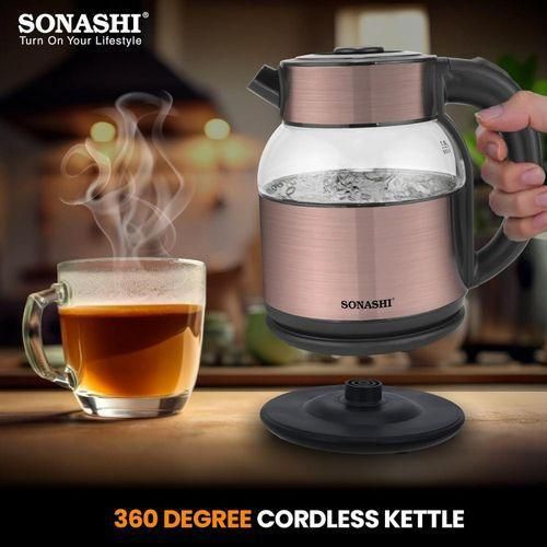 Sonashi Bouilloire SKT-1812 Puissance 1500W 1.8L Votre Eau Prête en Un Éclair. – Image 6