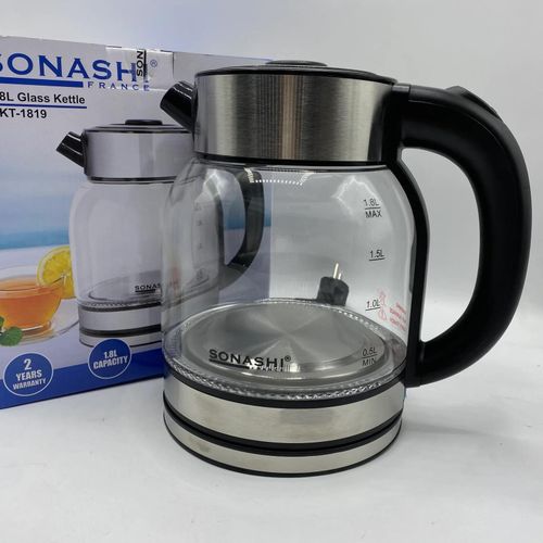 Sonashi Bouilloire SKT-1819 Puissance 1500W 1.8L Votre Eau Prête en Un Éclair. – Image 2