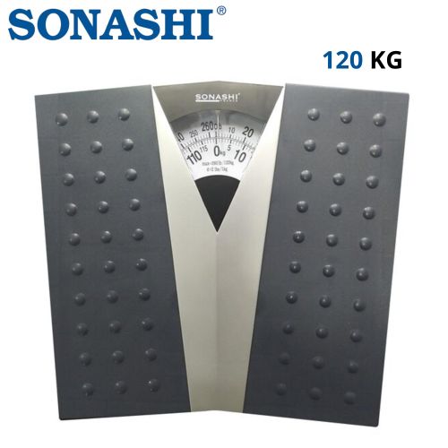 Sonashi Pèse Personne Mécanique 120 Kg - SSC 2226 Noir
