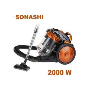 Sonashi Aspirateur Traîneau SVC-9028C - 2000 Watts - Réservoir 3 Litres - Orange