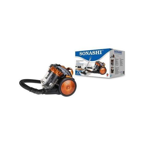Sonashi Aspirateur Traîneau SVC-9028C - 2000 Watts - Réservoir 3 Litres - Orange – Image 4