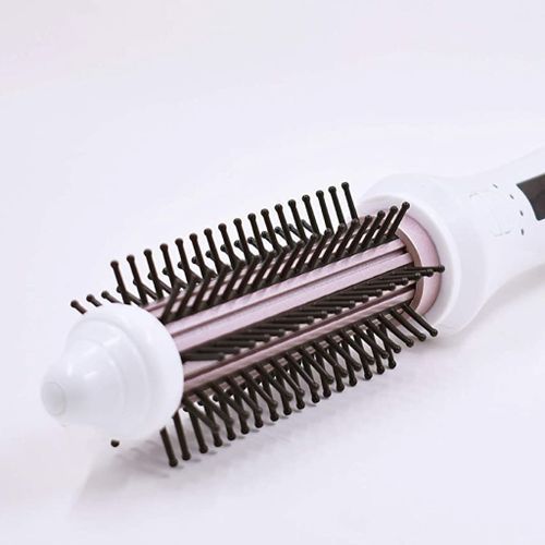 Sonashi Brosse Chauffante - Sans Fil Usb - Shs- 2079 - Blanc – Image 3
