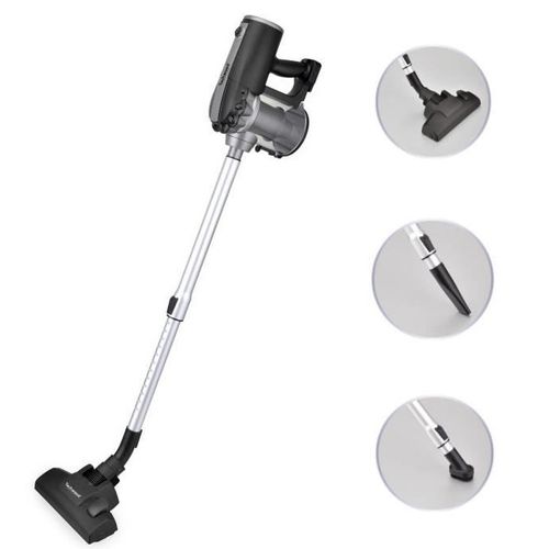 Techwood Aspirateur Balai & À Main- 600 W - Noir/Gris – Image 2
