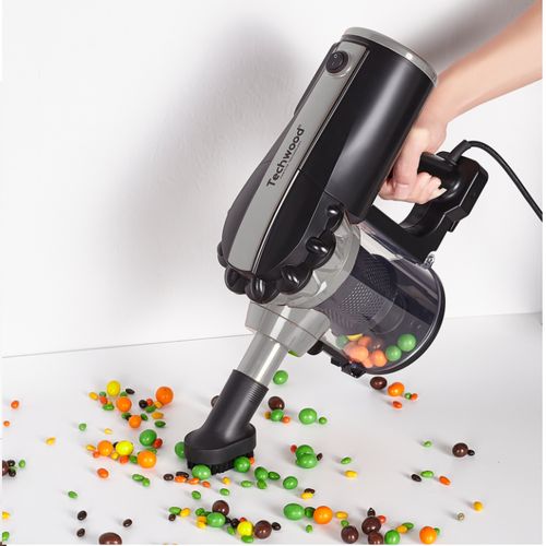 Techwood Aspirateur Balai & À Main- 600 W - Noir/Gris – Image 5