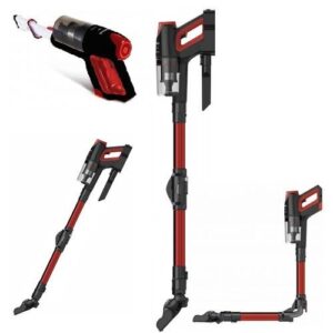 Techwood Aspirateur Balai Sans Fil 22.2 V - 2 En1 - Tab 6625- Rouge-Noir