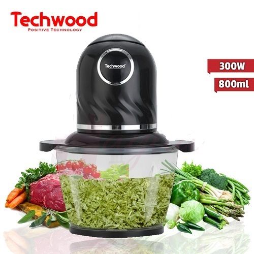 Techwood Mini Hachoir - 800 Ml - 300 W - Noir