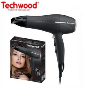 Techwood Sèche Cheveux Pro - 2200W- Tsc-2296- Noir-