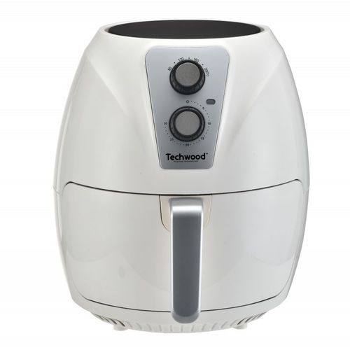 Techwood Friteuse -Sans Huil -3 L 1300 W-Blanc