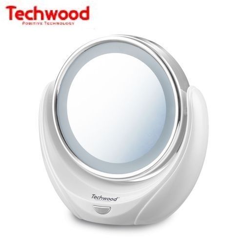 Techwood Miroir éclairé de Maquillage X5 Lumineux DOUBLE FACE 360° – Image 2