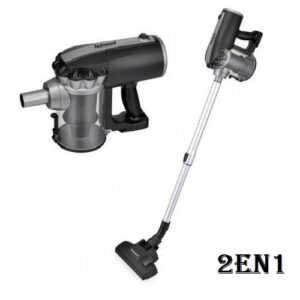 Techwood Aspirateur Balai & À Main 2 En 1, - 600 W - Noir/Gris