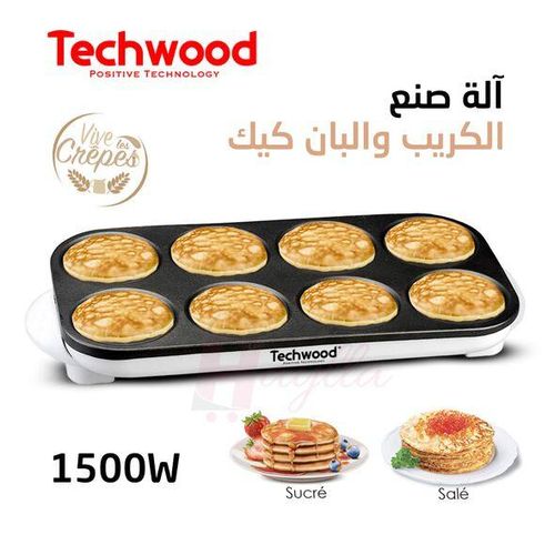 Techwood Mini Crêpière Par 8