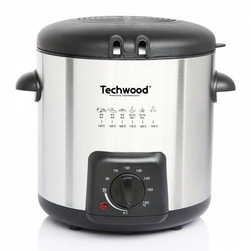 Techwood Friteuse Fondue 2en1 -1 L- 840W- TFF 99i-inox – Image 3