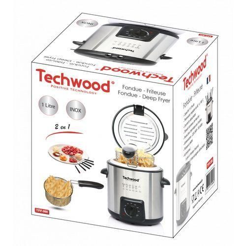 Techwood Friteuse Fondue 2en1 -1 L- 840W- TFF 99i-inox – Image 5
