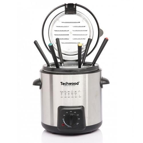 Techwood Friteuse Fondue 2en1 -1 L- 840W- TFF 99i-inox – Image 7