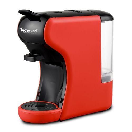 Techwood Cafétiere expresso TCA-195N -1450W _multi caps-rouge/ noir