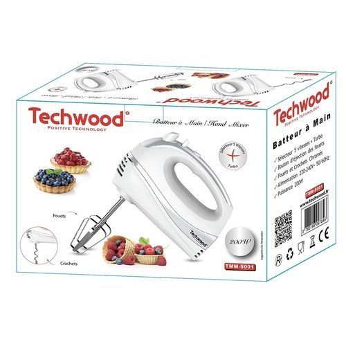 Techwood Batteur À Main - Tmm-8001 - Blanc – Image 3