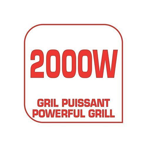 Tefal Grille Viande Multifonctions Inicio - GC242D12 - 2000 W - Gris/Noir – Image 8