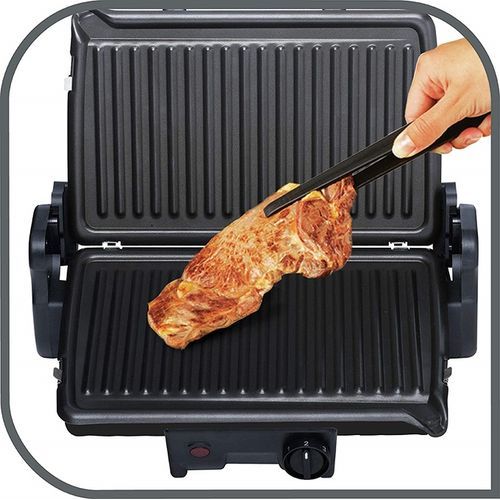 Tefal Grille-Viande Et Panini Tefal Gc205012 Minute Grill- Silver/ Noir – Image 4