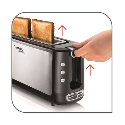 Tefal Grille Pain Tefal Tl365Etr Express 1000W-Noir – Image 4